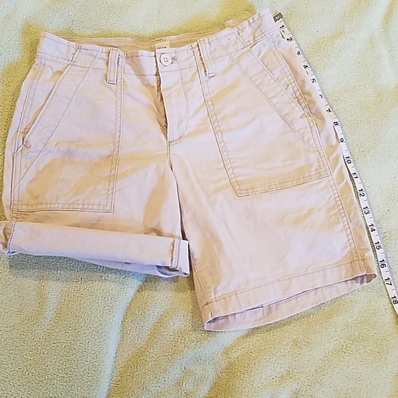 Gap Women/'s Size 0 Tan Brown Khakis By Gap Nwt Girlfriend 5 Inch Shorts